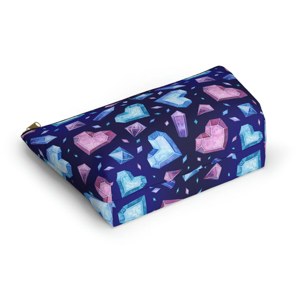 Crystal AOP || Accessory Pouch w T-bottom || Starr Plans Exclusive