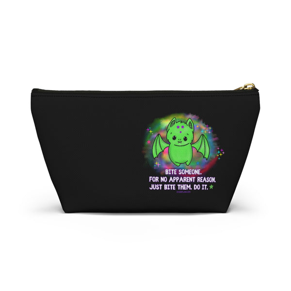 Batty - Bite Someone Black Accessory Pouch w T-bottom