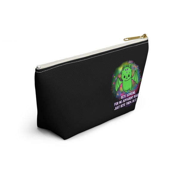 Batty - Bite Someone Black Accessory Pouch w T-bottom