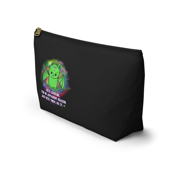 Batty - Bite Someone Black Accessory Pouch w T-bottom
