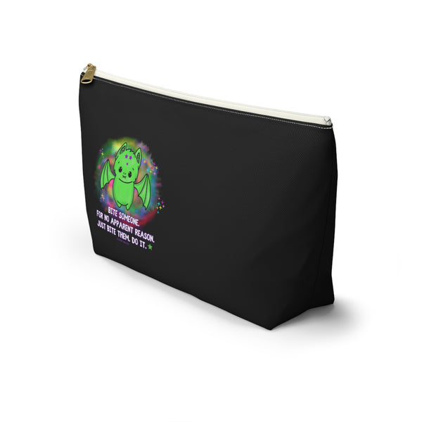 Batty - Bite Someone Black Accessory Pouch w T-bottom