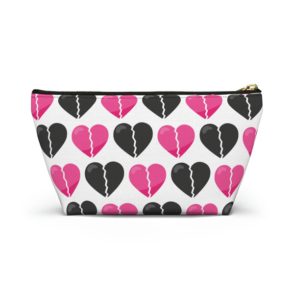 Heartbroken - Anti Valentine || Accessory Pouch w T-bottom || Starr Plans Exclusive