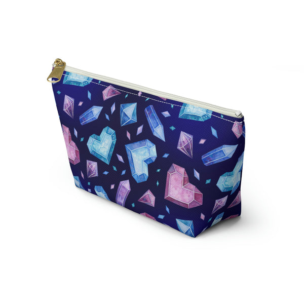 Crystal AOP || Accessory Pouch w T-bottom || Starr Plans Exclusive
