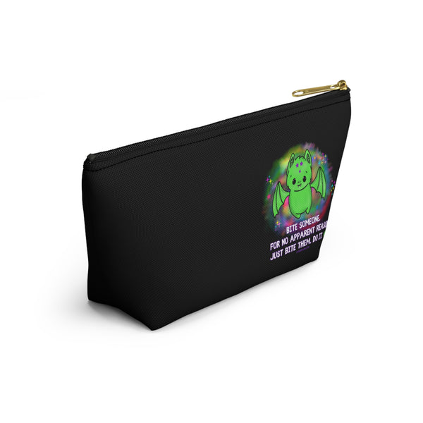 Batty - Bite Someone Black Accessory Pouch w T-bottom