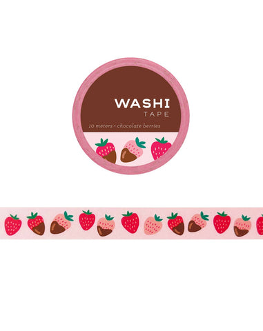 Chocolate Berries Washi Tape