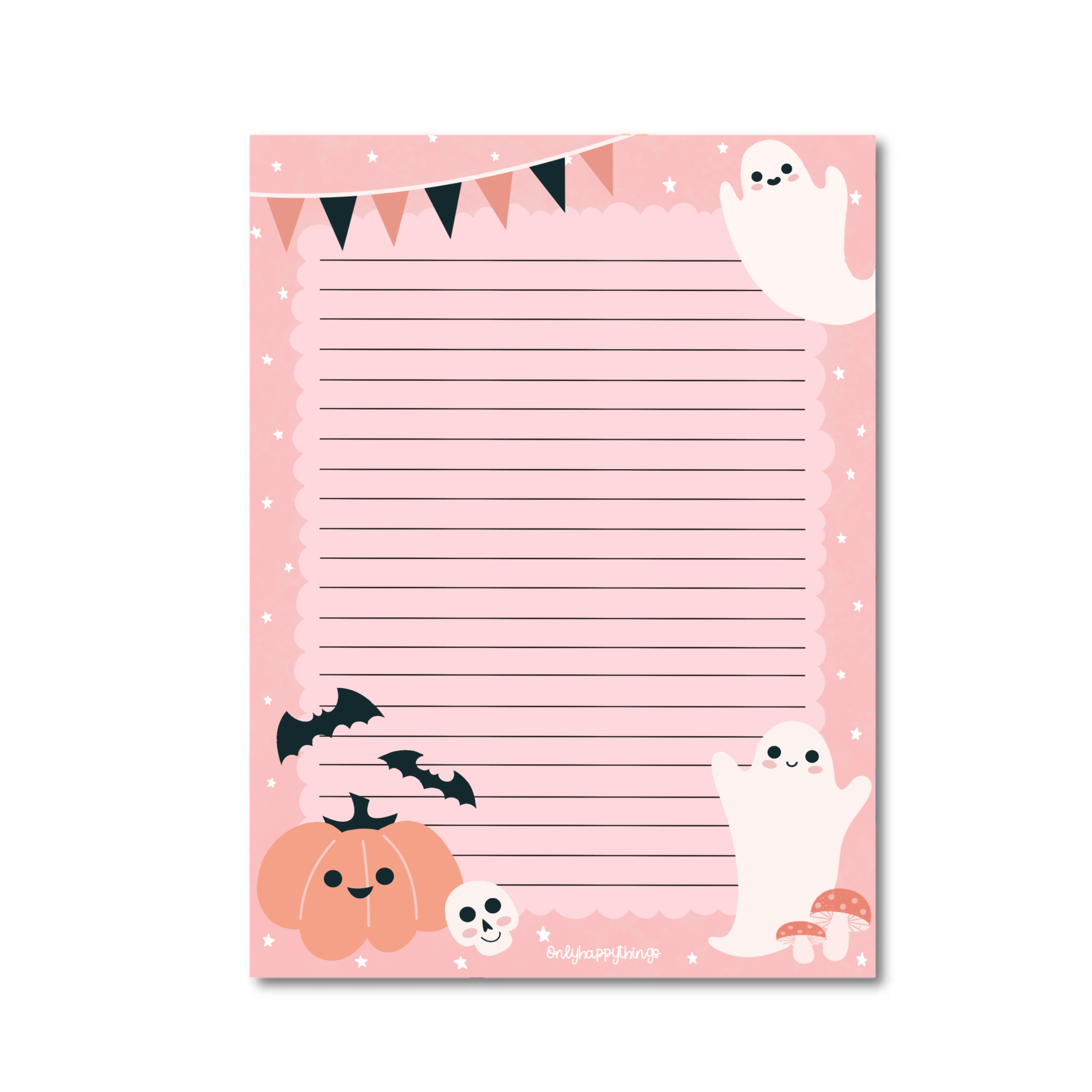 Cute Halloween Notepad A5