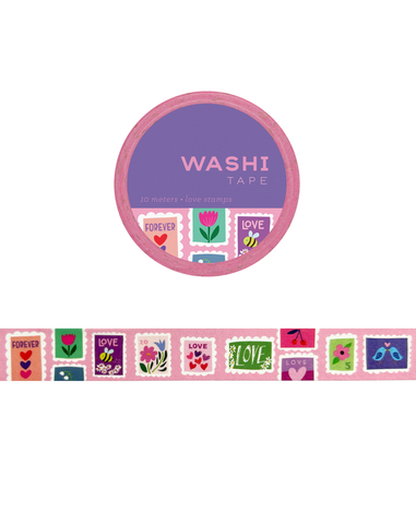 Love Stamps Washi Tape