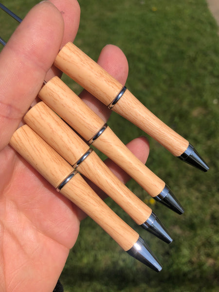 Beadable Plastic Print Pen Blank - Wood Grain || DIY