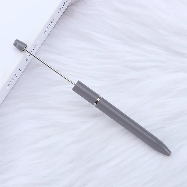 Beadable Plastic Pen Blank - Designed for Pen Wraps - SINGLE or 6 Pcs