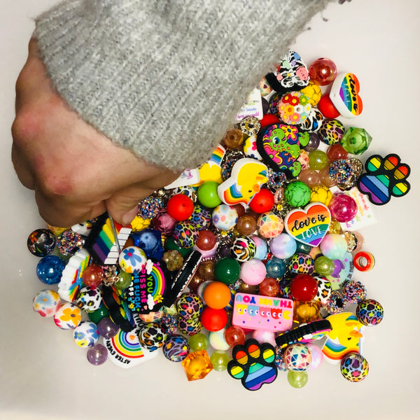 Bead Soup - Rainbow Pride|| 3mm+ Large Hole || Bead Mixes ||