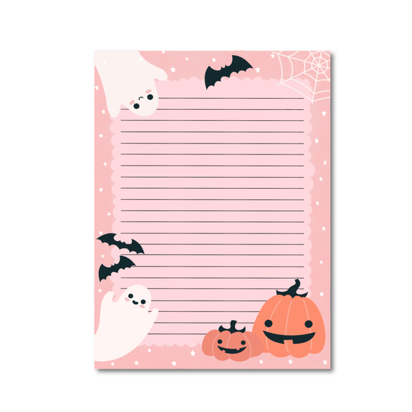 Cute Halloween Notepad A5