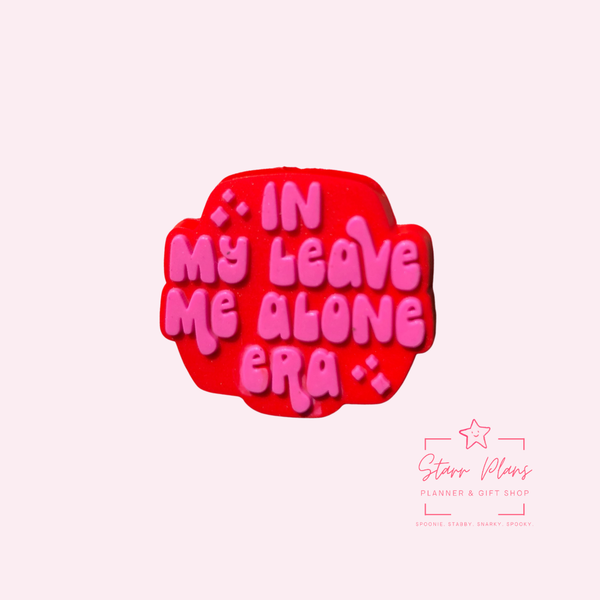 Silicone Focal Beads - In my Leave me Alone Era - 86B