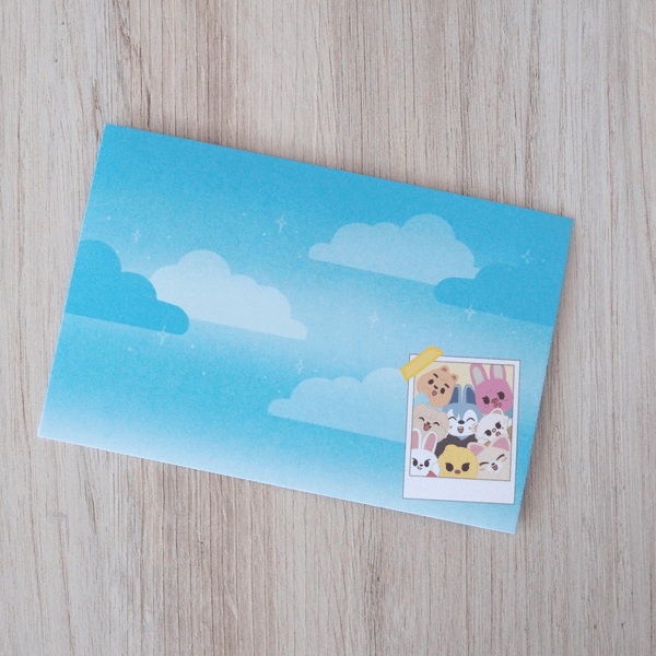 Cute Polaroid SKZAnimals Notecard Pack