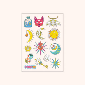 Creative Magic Transparent Sticker Sheet