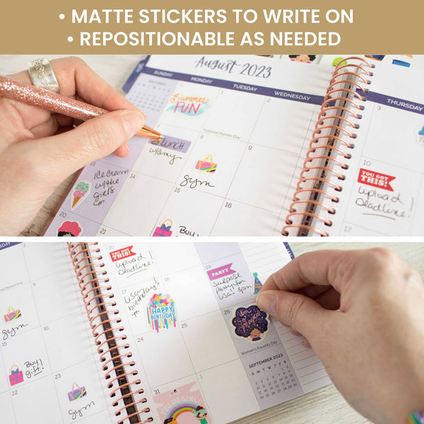 Planner Sticker Pack, 14 Page Hola Mijas Bonitas