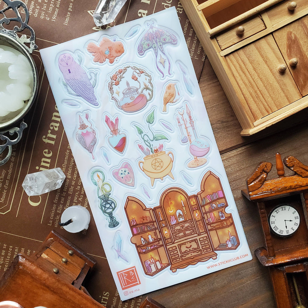 Magic Study Sticker Sheet – Starr Plans