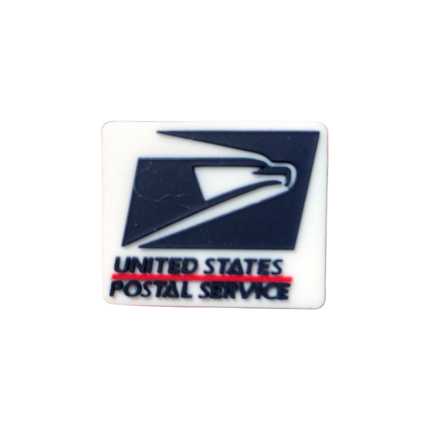 Silicone Focal Beads - USPS United States Postal Service Logo -68A