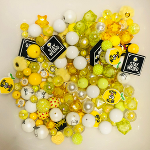 Bead Soup - Sunny Rays || 3mm+ Large Hole || Bead Mixes || Acrylic & More