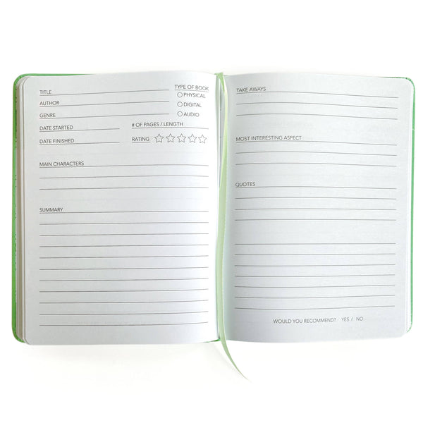 Well Read Guided Journal - Green