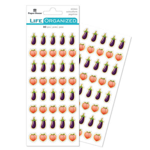 Planner Stickers - Eggplant