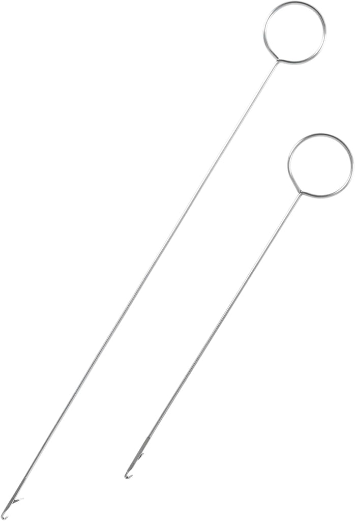 Beading Threader Loop Metal Loop Turner Bead Threader for Wristlet Making and Silicone Beads ...