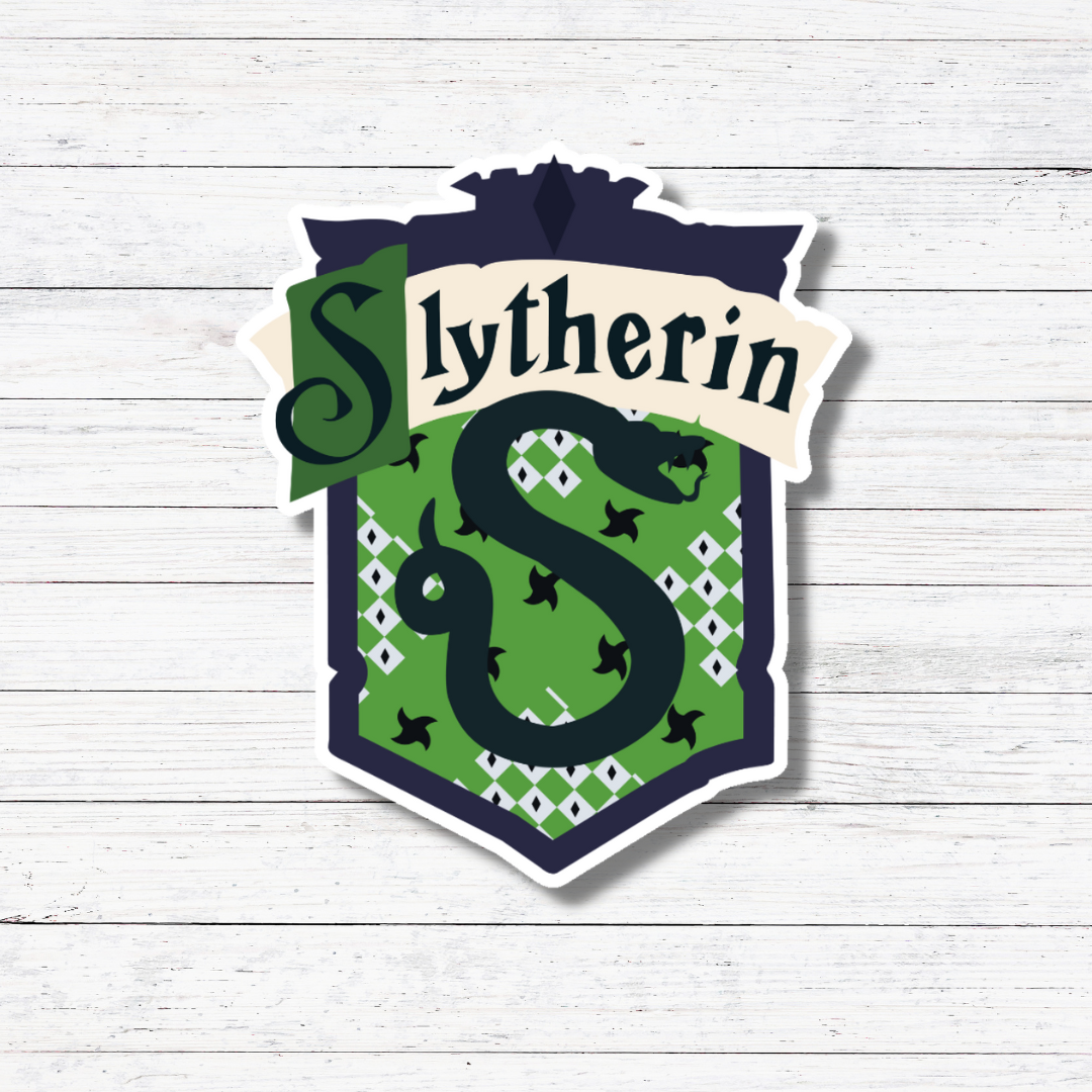 Slytherin-Harry Potter Sticker – Starr Plans