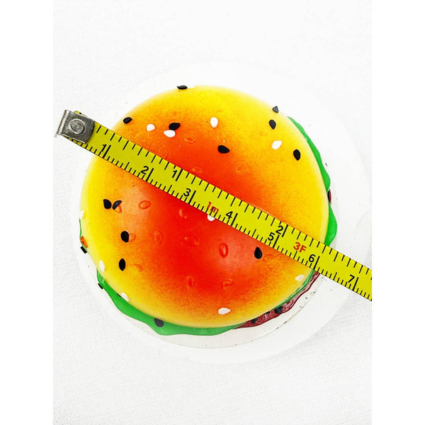 Hamburger Taba Pinch Squishy Toy