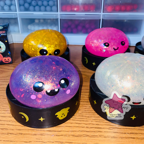 Halloween Glitter Gel Dumpling Squishy – Mystery Collectible Toy