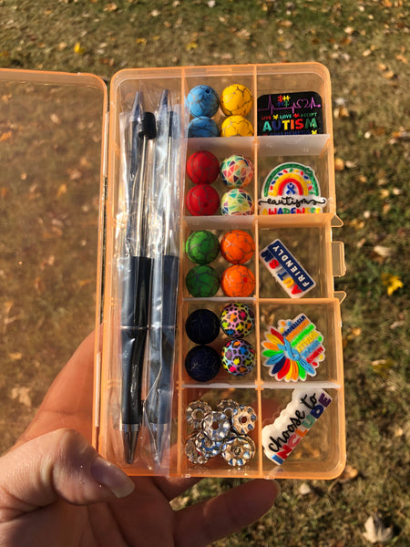 Beaded Pen Kit - Autism Awareness