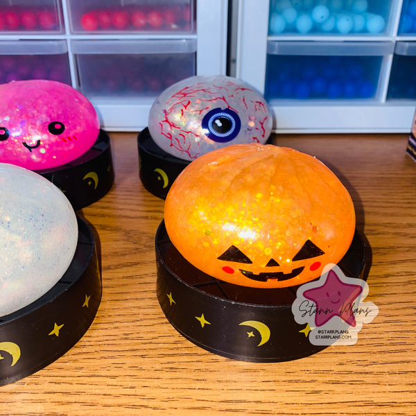 Halloween Glitter Gel Dumpling Squishy – Mystery Collectible Toy