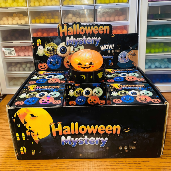 Halloween Glitter Gel Dumpling Squishy – Mystery Collectible Toy