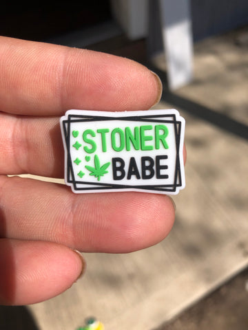 Silicone Focal Beads - Stoner Babe 56D