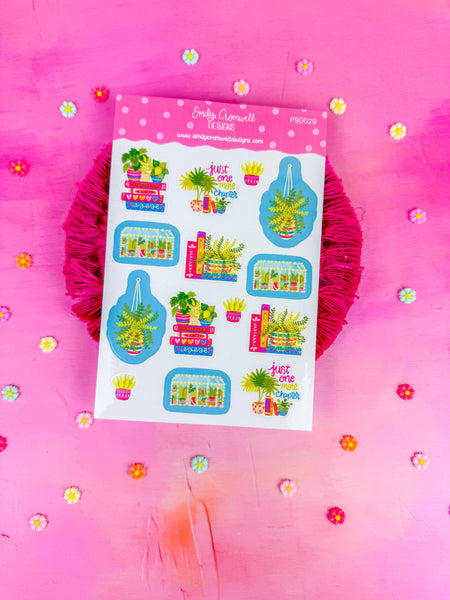 Greenhouse Book Nook Planner Stickers PS0029