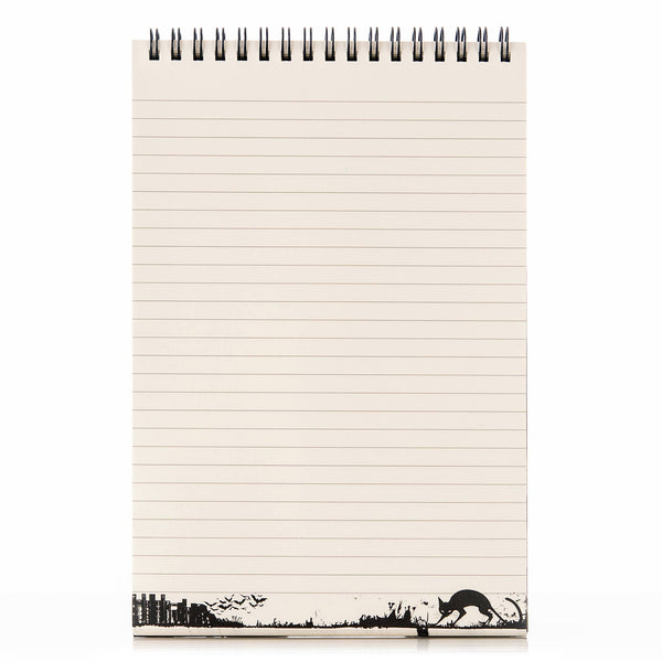 Waiting for the Night Top-Spiral Steno Notepad (6'' x 9'')