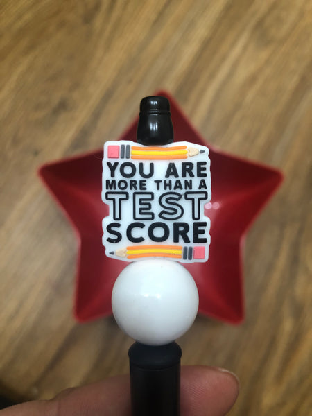 Silicone Focal Beads - You Are More Than a Test Score