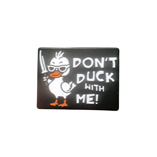 Silicone Focal Beads -Don't Duck With me - 79A