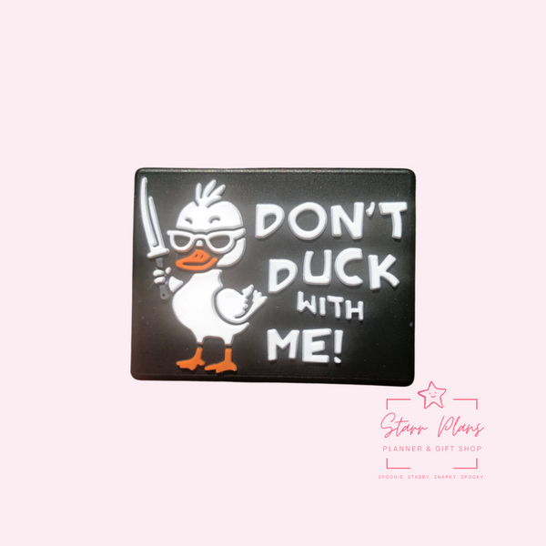 Silicone Focal Beads -Don't Duck With me - 79A