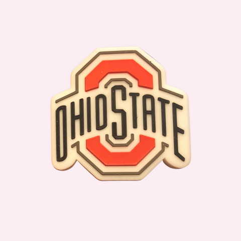 Silicone Focal Beads - Ohio State