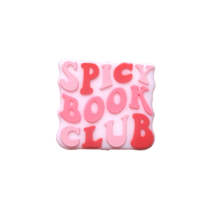 Silicone Focal Beads - Spicy Book Club - 84B