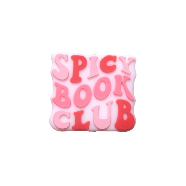 Silicone Focal Beads - Spicy Book Club - 84B