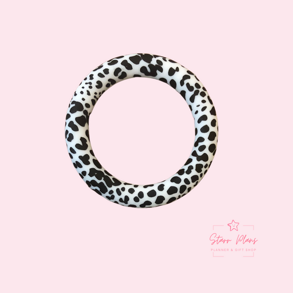 65mm Silicone Rings - Cow