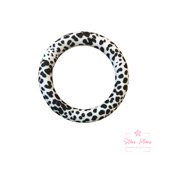 65mm Silicone Rings - Cow