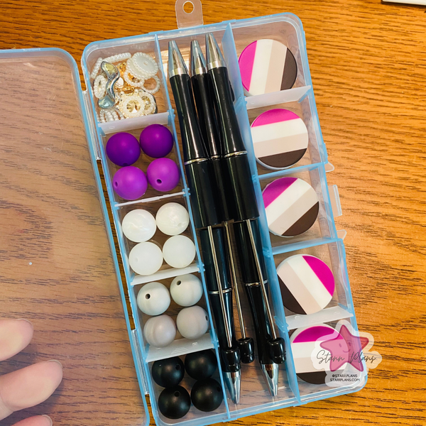 LGBTQ+ Pride Flag DIY Beaded Pen Kit | Choose Your Flag