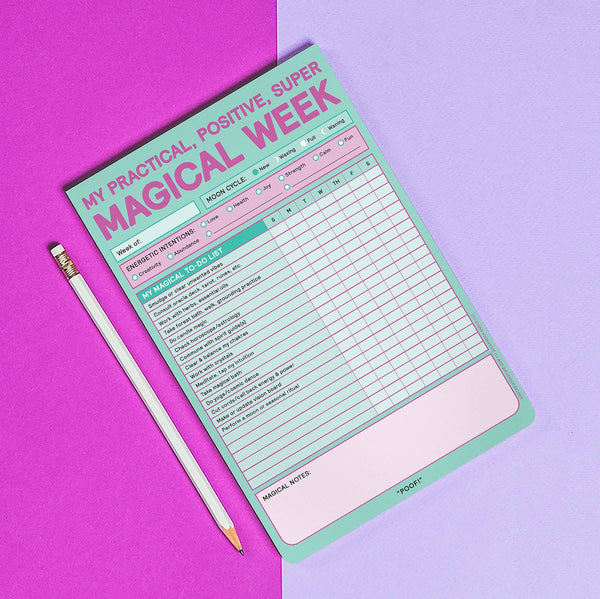 Magical Week Pad (Pastel Version)