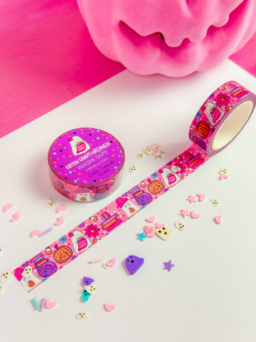 Cotton Candy Halloween Washi Tape