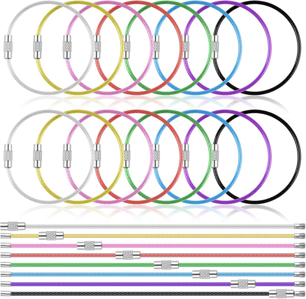 BEADABLE WIRE - 6 INCH - Choose Color