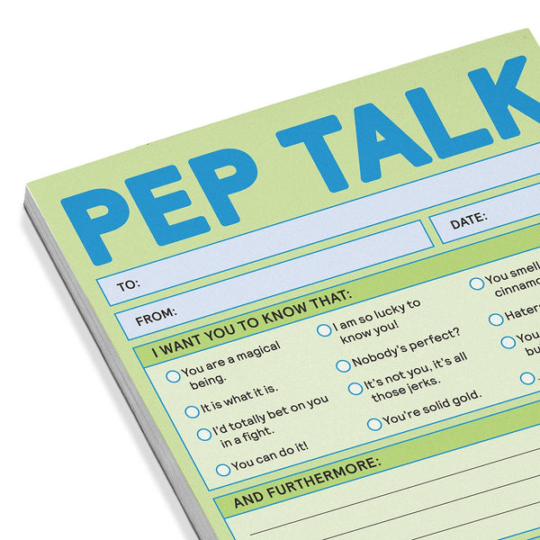 Pep Talk Nifty Note Pad (Pastel Version)