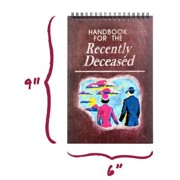 Beetlejuice Handbook for the Recently Deceased Steno Notepad