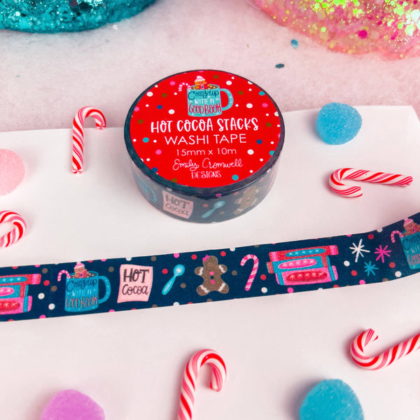 Hot Cocoa Stacks Washi Tape