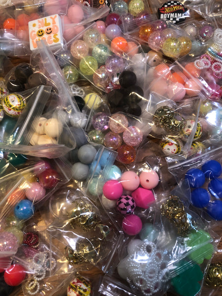 Fae Bead Packs - Small || ALL NEW Large Hole Bubblegum Beads for Beadable DIY Projects|| Surprise Blind Grab Bags